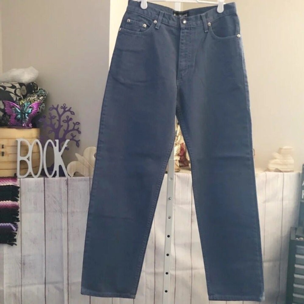 LaMasini sz 31 x 30 Cornflower Blue Straight Leg Jeans NWT